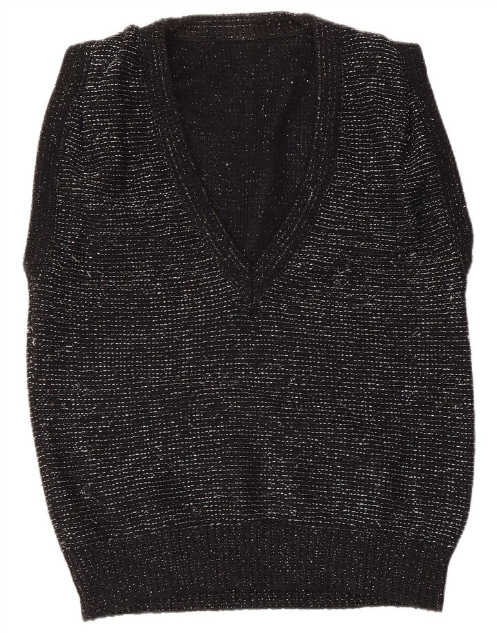 Γυναικείο γιλέκο VINTAGE Tank Top EU 40/42 Ακρυλικό μεσαίου μαύρου χρώματος