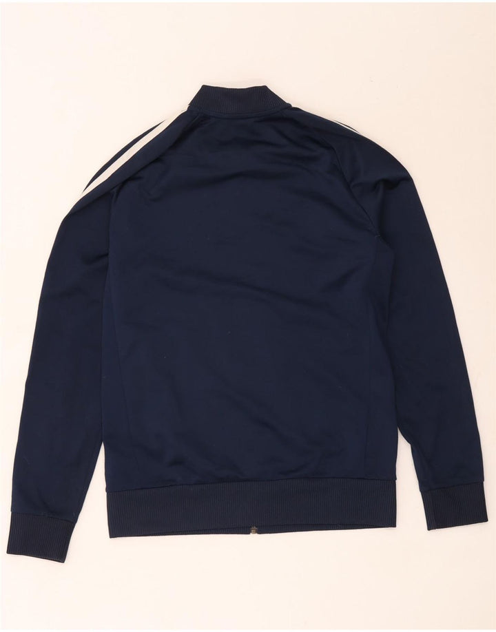 Adidas Boys αθλητική φόρμα Top Jacket 13-14 Years Navy Blue Polyester