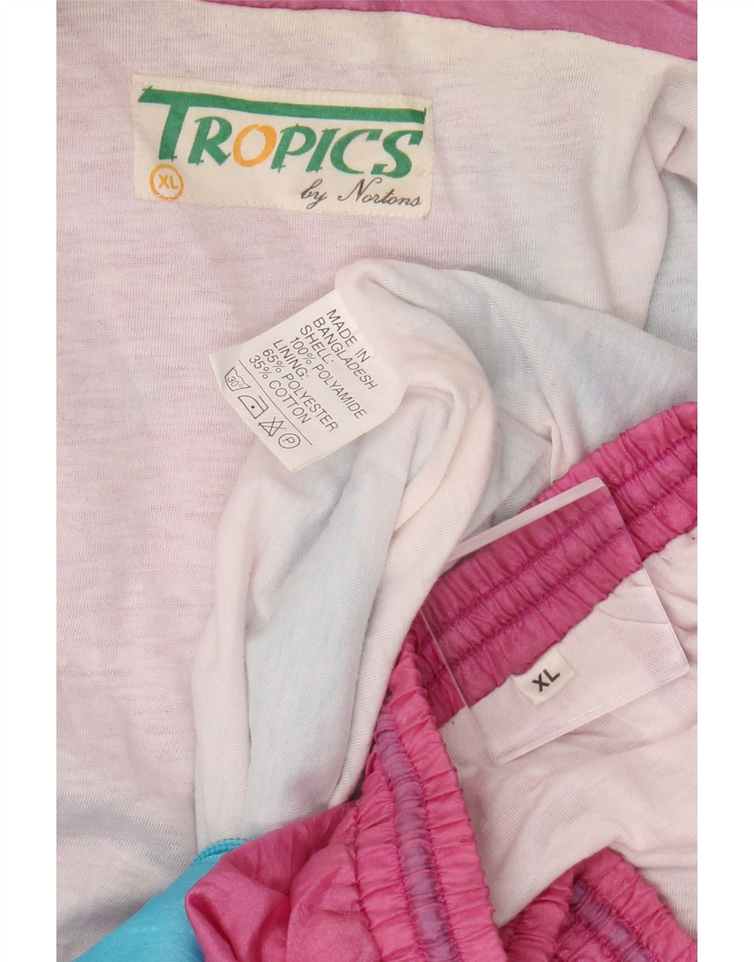 Nortons ανδρική φόρμα XL Pink Colourblock Polyamide