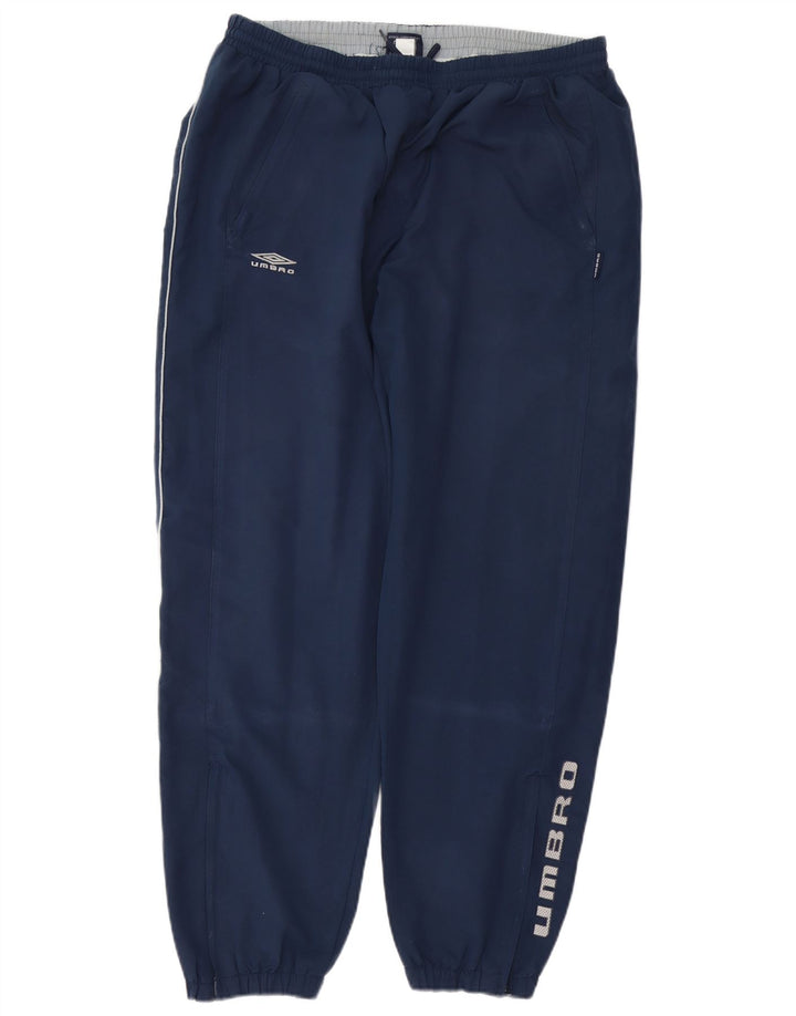 Ανδρική φόρμα Umbro Graphic Παντελόνι Joggers Large Navy Blue Polyester