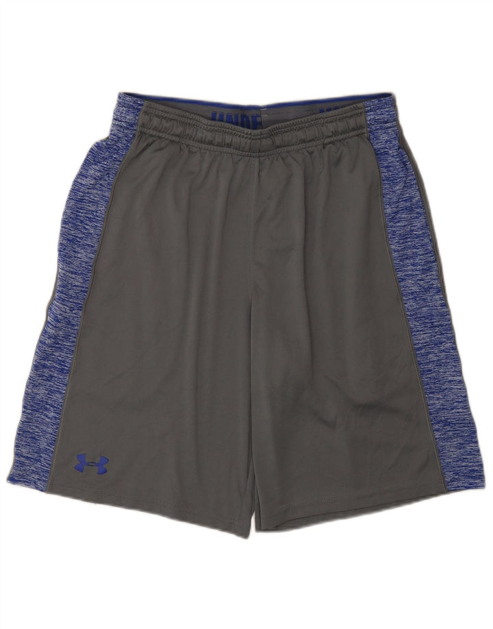 Ανδρικό αθλητικό σορτς Under Armour, μεσαίο γκρι, από πολυεστέρα