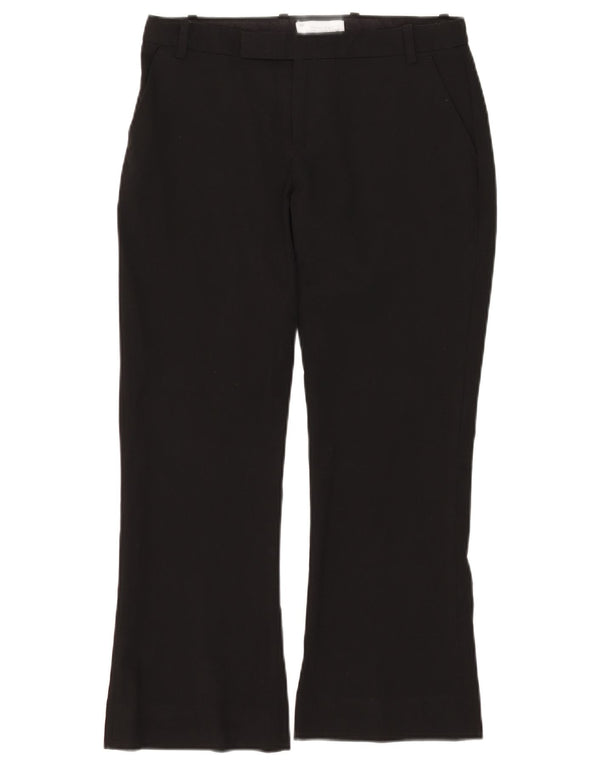 Gap Γυναικείο Flare Cropped Παντελόνι UK 6 XS W28 L26 Μαύρο πολυεστέρα