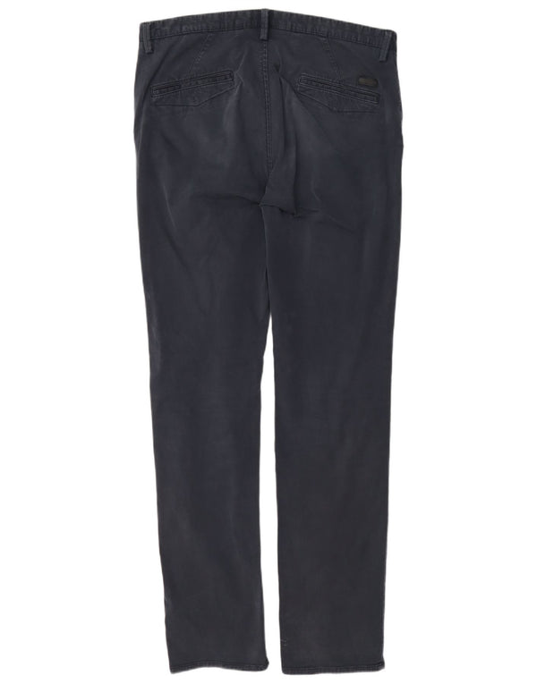 Hugo Boss Ανδρικό ίσιο παντελόνι Chino EU 50 Large W34 L33 Navy Blue Cotton