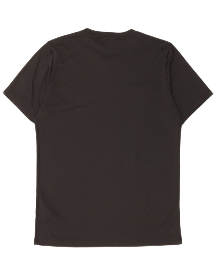 Ανδρικό T-Shirt Nike Dri Fit Top από μεσαίο μαύρο πολυεστέρα