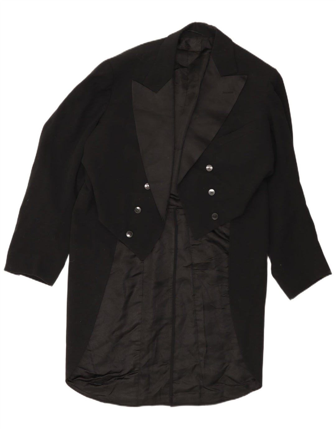 VINTAGE Ανδρικό φράκο Blazer Jacket UK 38 Medium Black