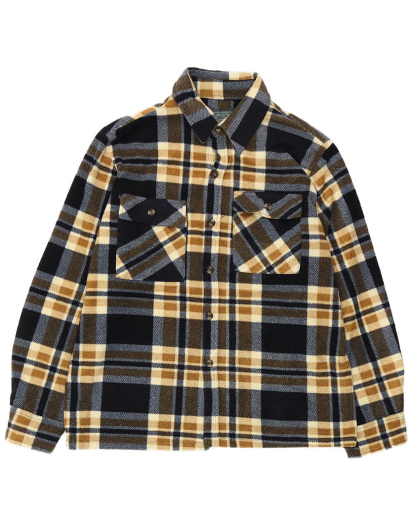 Ανδρικό πουκάμισο Auckland Fleece XL Navy Blue Check