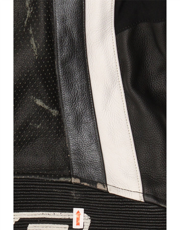 AXO Boys Graphic Jumpsuit 10-11 Years Black Colourblock Δερμάτινη μοτοσυκλέτα