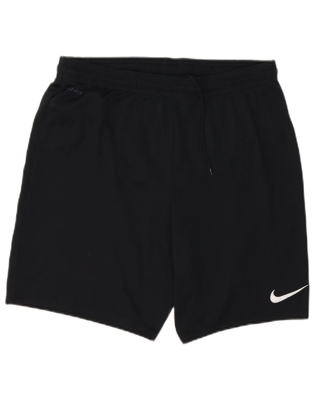 Ανδρικό αθλητικό σορτς Nike Dri Fit, μεγάλο μαύρο πολυεστέρα