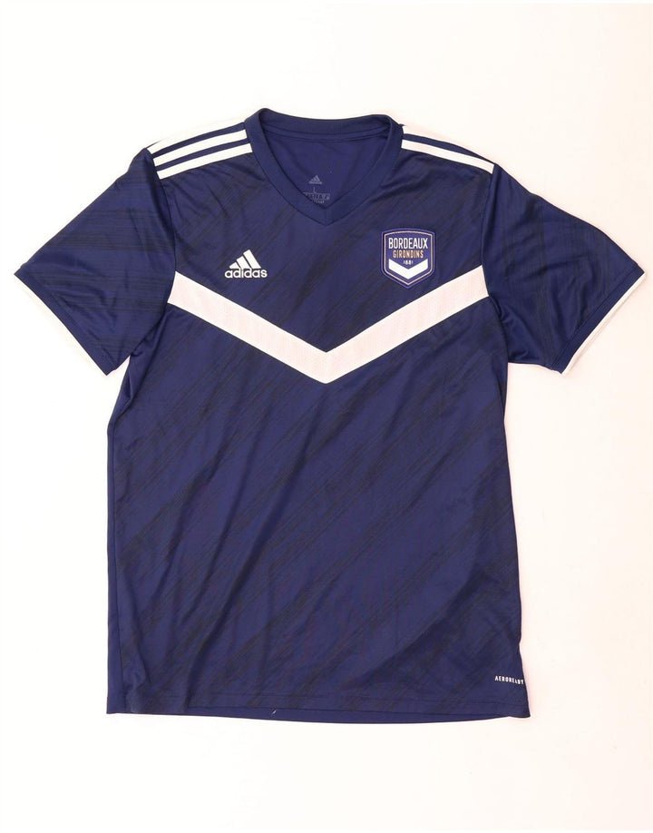 Adidas Ανδρικό T-Shirt Aeroready Top Large Navy Blue Polyester