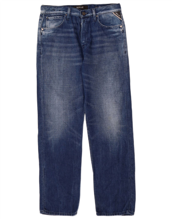 Replay Γυναικείο τζιν Marillard Straight W27 L29 Blue