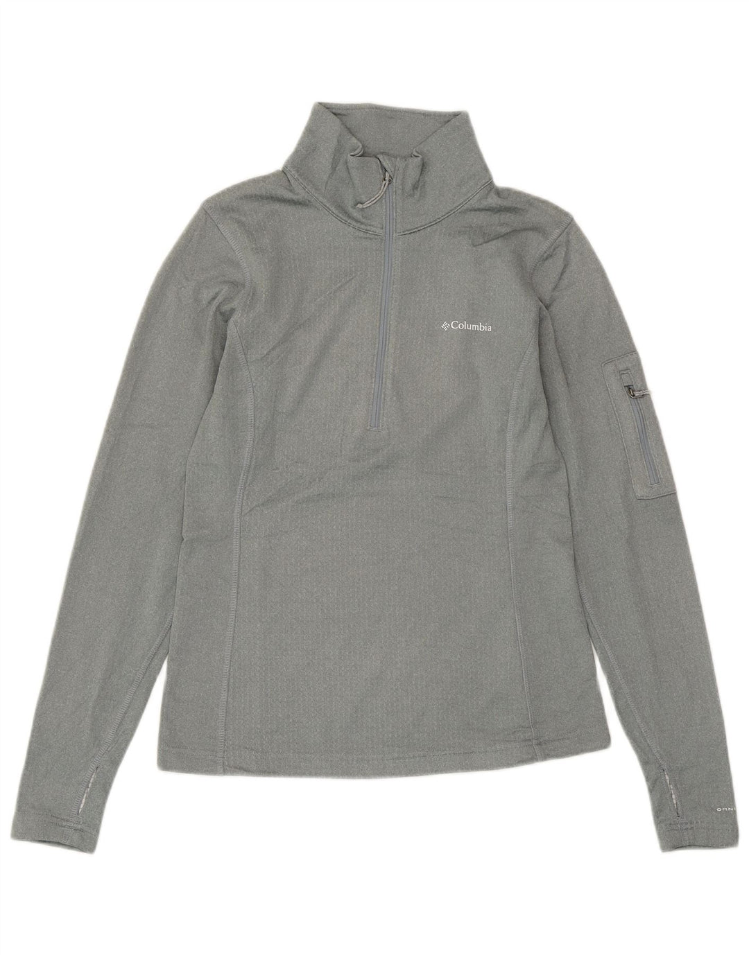 Ανδρική φόρμα πουλόβερ με φερμουάρ COLUMBIA Top XS Grey Polyester