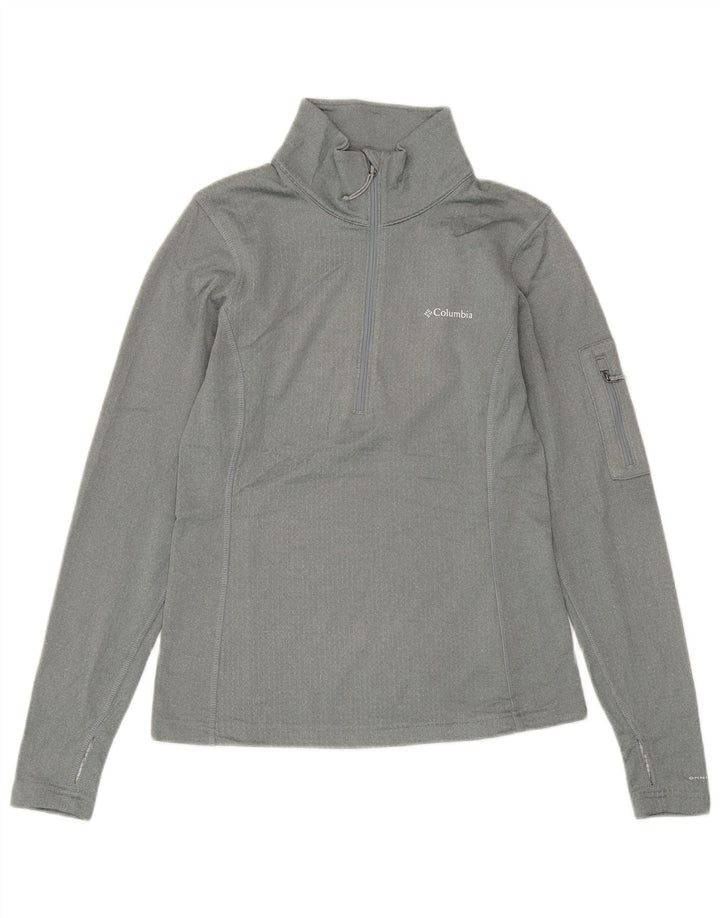 Ανδρική φόρμα πουλόβερ με φερμουάρ COLUMBIA Top XS Grey Polyester