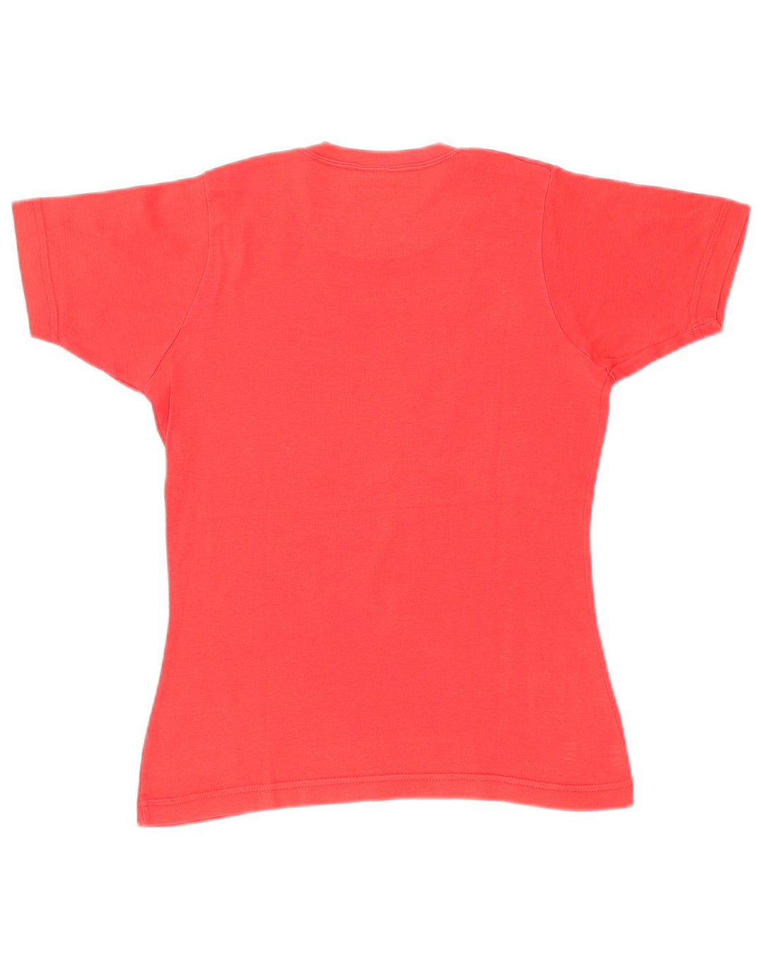 Champion Women T-Shirt Top UK 14 Large Red