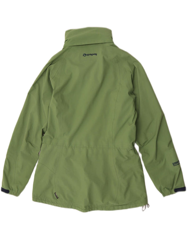 Γυναικείο μπουφάν βροχής Sprayway UK 12 Medium Green Polyester