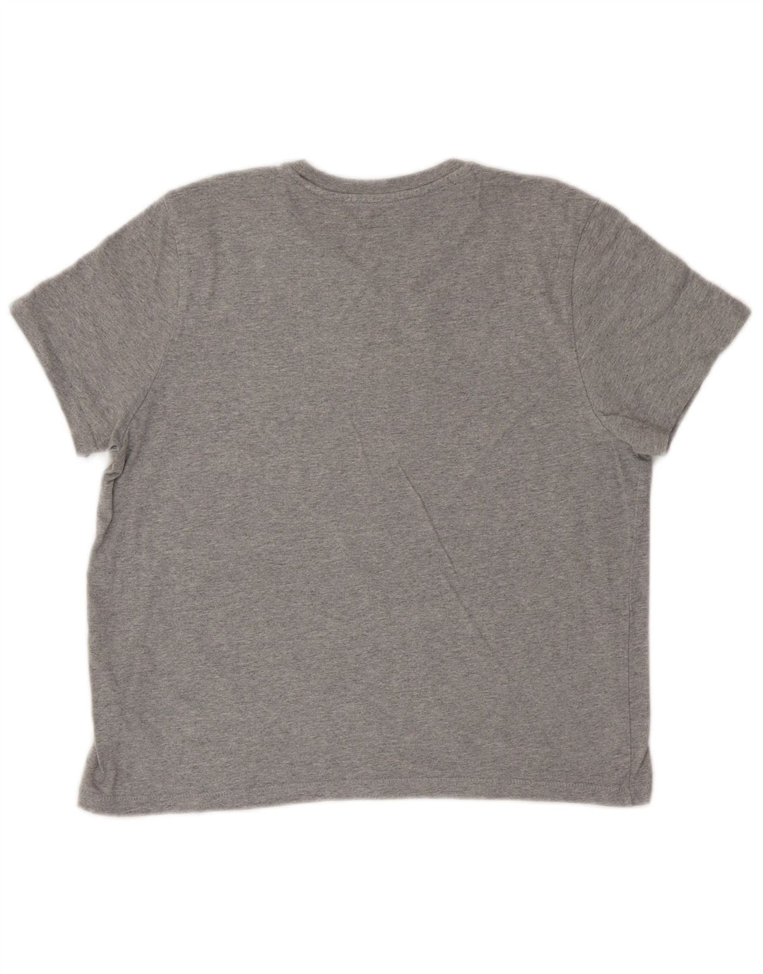 Levi's Crop Graphic T-Shirt Top UK 14 Medium Grey