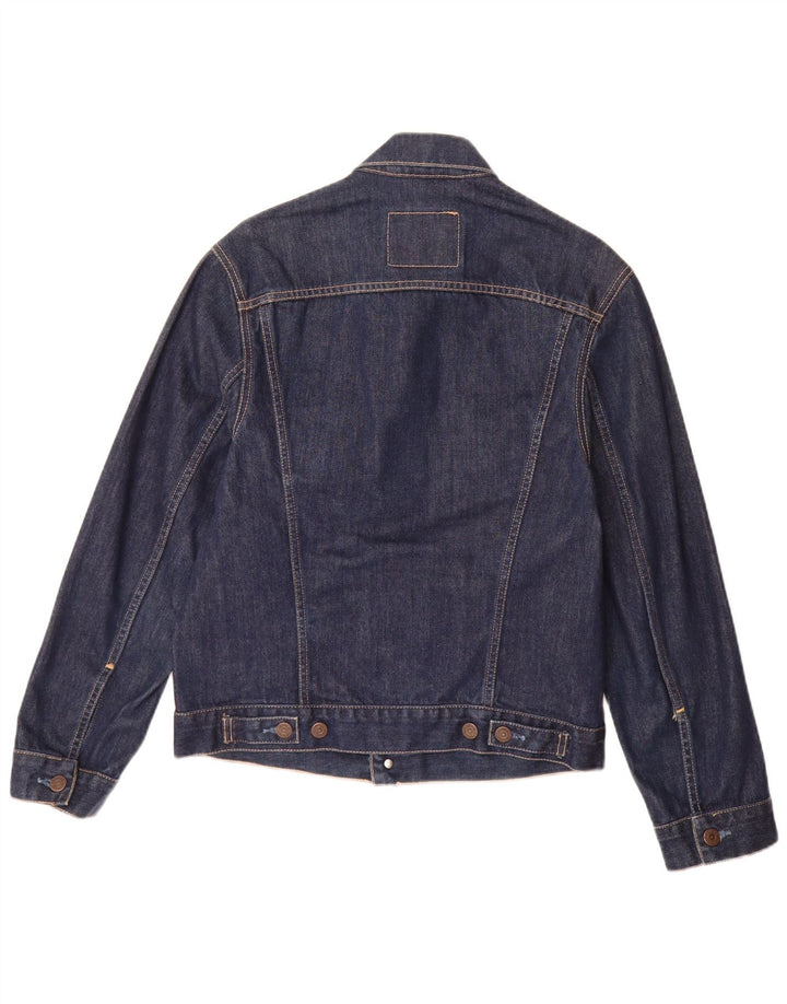 Ανδρικό τζιν μπουφάν Levi's UK 36 Small Navy Blue Cotton