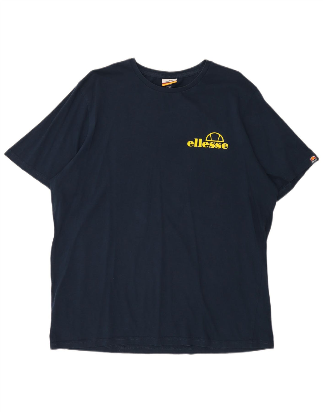 ELLESSE Ανδρικό γραφικό T-Shirt Top 2XL Navy Blue Cotton