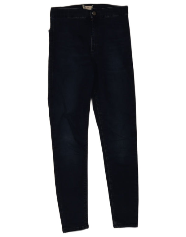 Topshop Γυναικεία Joni Skinny Jeans W28 L25 Navy Blue Cotton