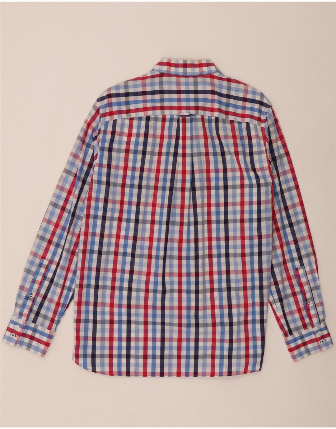 Crew Clothing Ανδρικό πουκάμισο Classic Fit Μεγάλο πολύχρωμο βαμβακερό Gingham