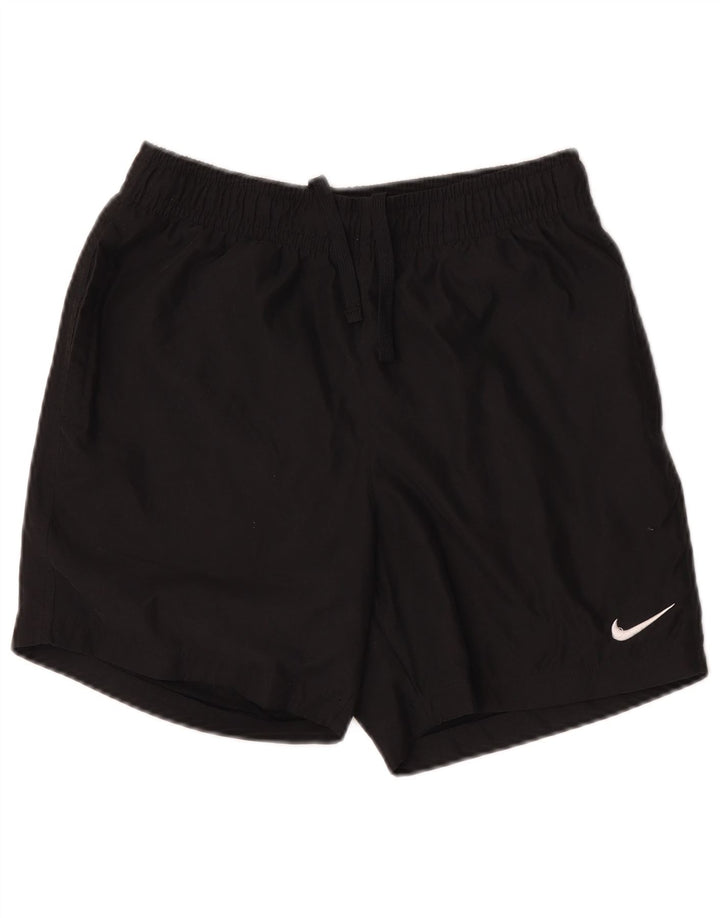 Ανδρικό αθλητικό σορτς Nike, μικρό μαύρο πολυεστέρα