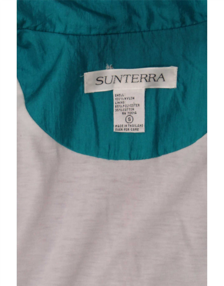 Sunterra γυναικεία υπερμεγέθη αθλητική φόρμα Top Jacket UK 10 Small Purple Geometric
