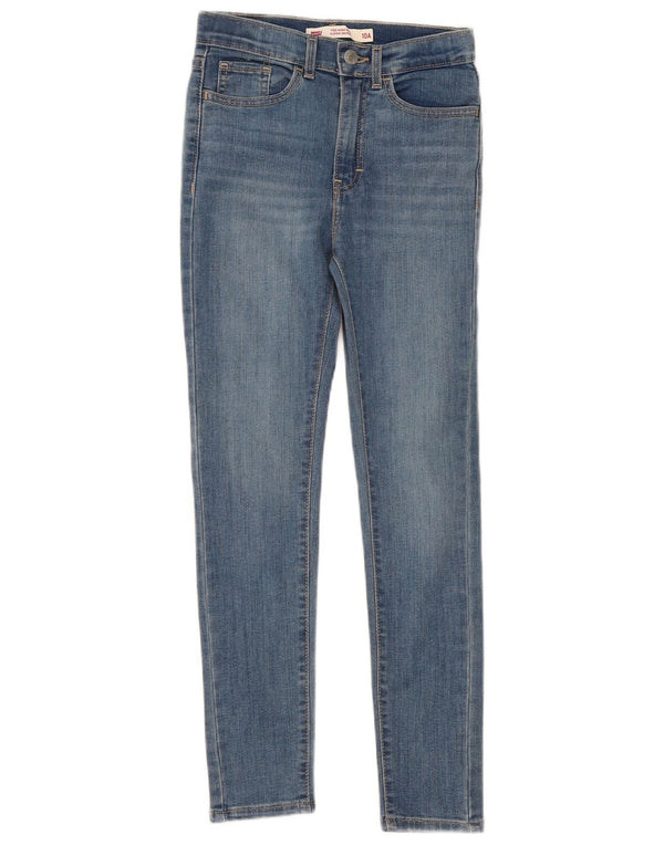 Levi's Girls 720 High Waist Super Skinny Jeans 9-10 ετών W24 L25 Blue