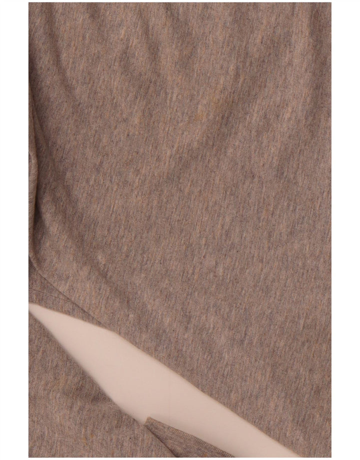 TOMMY HILFIGER Ανδρικό γραφικό μπλουζάκι Heritage Μακρυμάνικο μεσαίο γκρι βαμβακερό