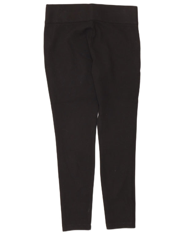 Zara Γυναικείο Skinny Παντελόνι Μεγάλο W30 L28 Μαύρο Viscose