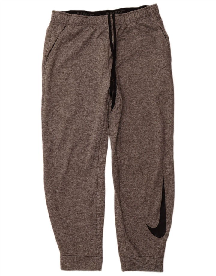 NIKE Ανδρικά Therma-Fit Graphic αθλητικά παντελόνια Joggers 2XL Grey Flecked