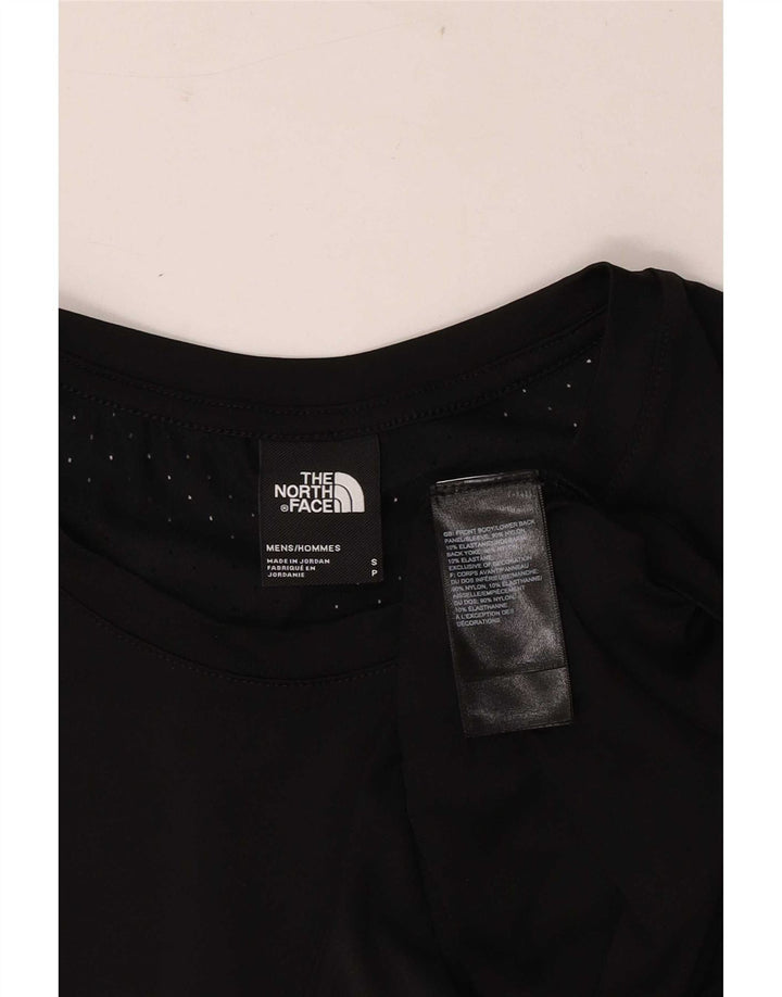 Ανδρικό γραφικό μπλουζάκι North Face Top Small Black Nylon