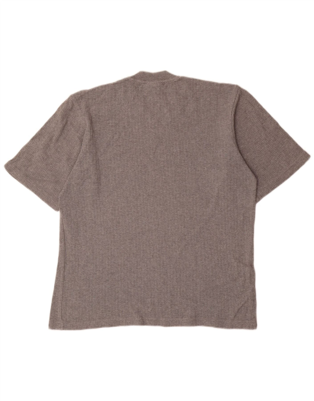 ADIDAS Mens T-Shirt Top Medium Grey Cotton