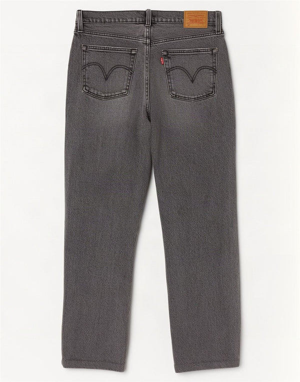 Levi's Mens 501 Straight Jeans W28 L27 Γκρι βαμβακερό