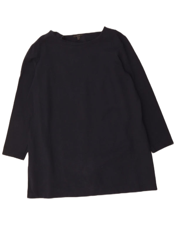 COS Γυναικείο τουνίκ Φόρεμα UK 16 Large Navy Blue Viscose