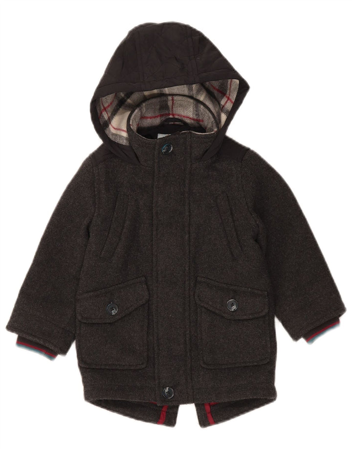 Μπουφάν Parka με κουκούλα Ted Baker Boys 2-3 Years Grey Polyester