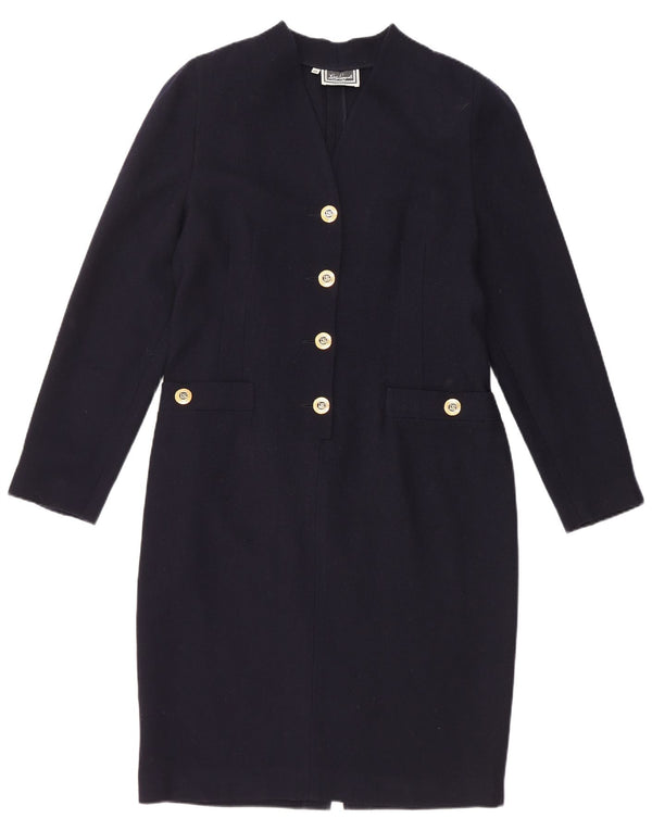 Γυναικείο μακρυμάνικο φόρεμα Luisa Spagnoli IT 46 Large Navy Blue