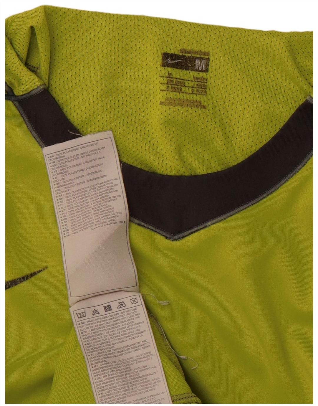 Ανδρικό T-Shirt Mercurial NIKE Τοπ μεσαίου πράσινου χρώματος πολυεστέρας