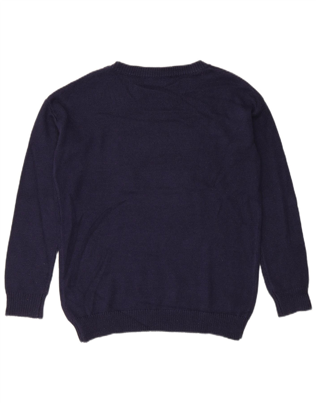 MARKS & SPENCER Γυναικείο πουλόβερ με λαιμόκαυστο UK 10 Small Navy Blue