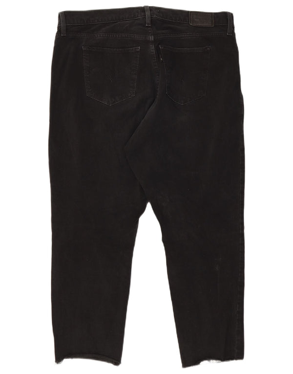Levi's Womens 311 Crop Shaping Skinny Jeans US 14 XL W34 L24 Μαύρο βαμβακερό