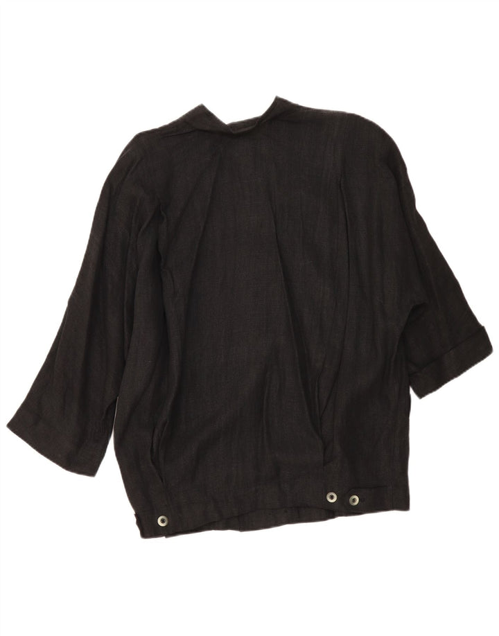Max Mara Γυναικείο Σαββατοκύριακο Oversized τζάκετ blazer UK 10 Small Black