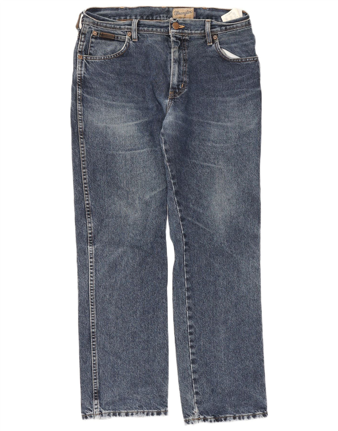 Wrangler Ανδρικό Texas Straight Jeans W34 L30 Μπλε βαμβακερό