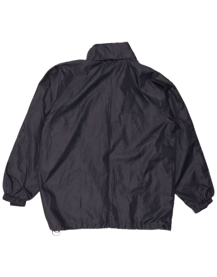 Diadora Ανδρικό μπουφάν βροχής UK 38 Medium Navy Blue Polyester