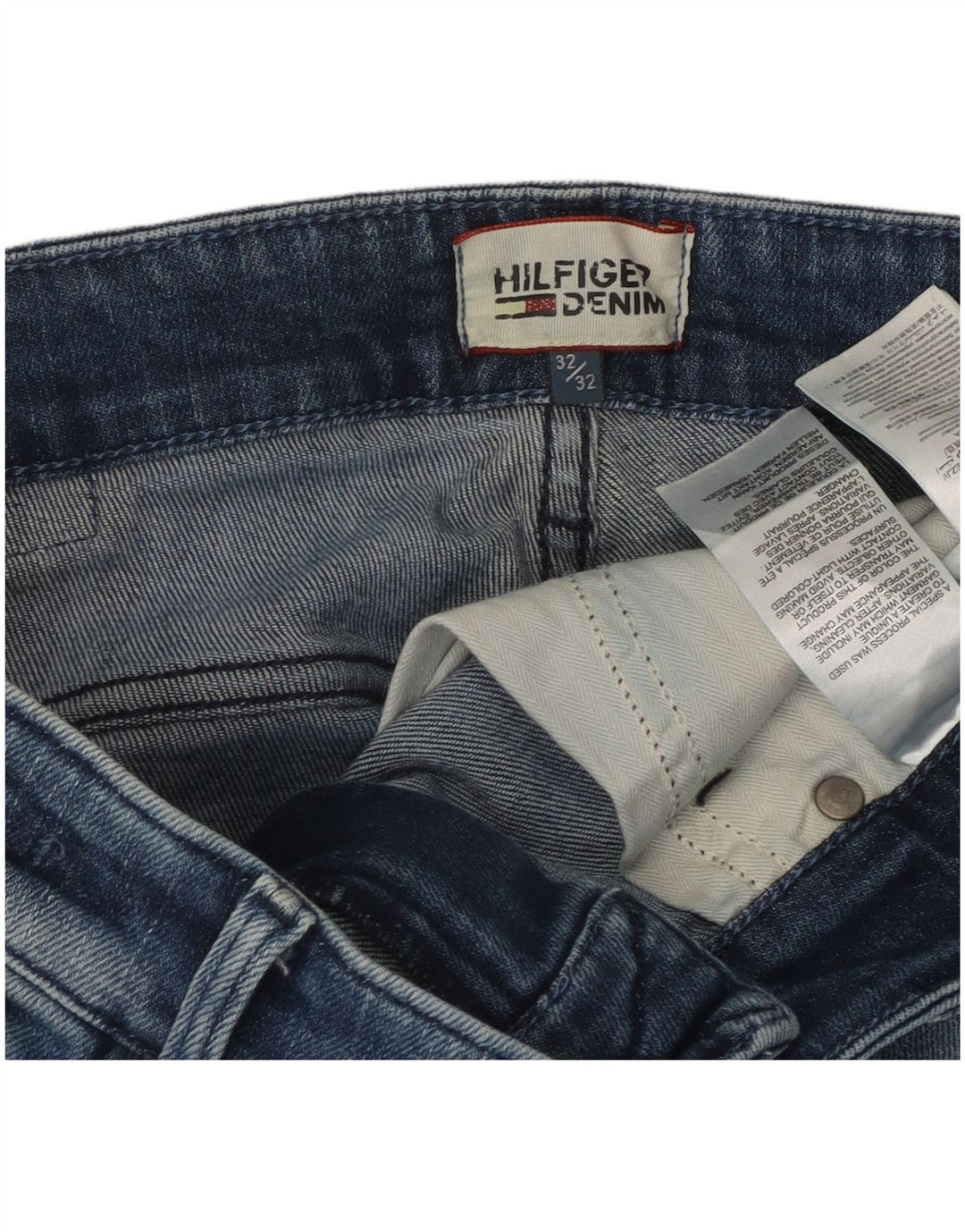 Tommy Hilfiger Ανδρικό Slim Jeans W32 L29 Blue Cotton
