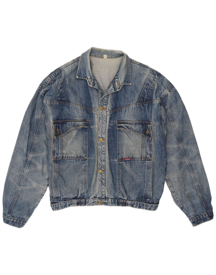 Vintage Ανδρικό Τζιν Μπουφάν UK 42 XL Μπλε