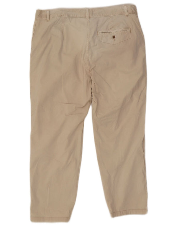 Marks & Spencer Γυναικείο Cropped Παντελόνι UK 16 Large W34 L25 Off White