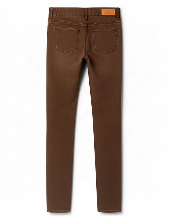 Zara Γυναικεία Trafaluc Skinny Jeans EU 36 XS W26 L31 Καφέ βαμβακερό