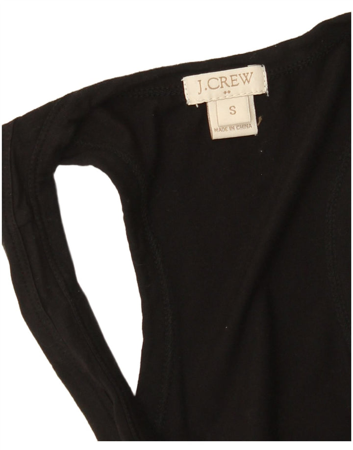J. CREW Womens Sleeveless Maxi Dress UK 10 Small Black