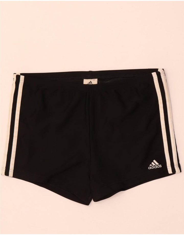 Ανδρικό σορτς κολύμβησης Adidas, μεσαίο μαύρο νάιλον