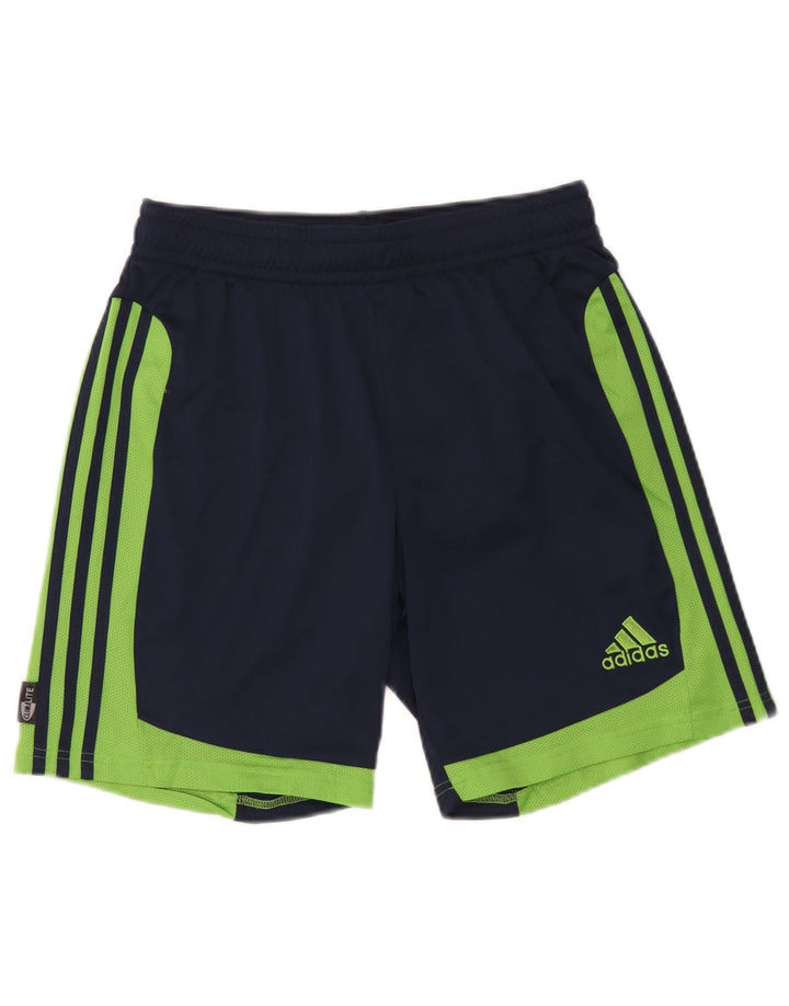 Ανδρικό σορτς Adidas Clima 365, μεσαίο μπλε ναυτικό, πολύχρωμο πολυεστέρας
