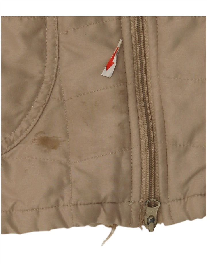 Vintage Γυναικείο Bomber Jacket EU 36 Small Beige Polyester