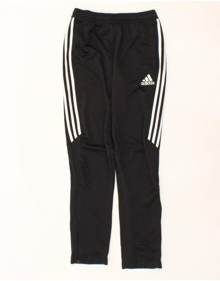 ADIDAS Girls Climacool Tracksuit Trousers 13-14 Years  Black Polyester Vintage Adidas and Second-Hand Adidas from Messina Hembry 